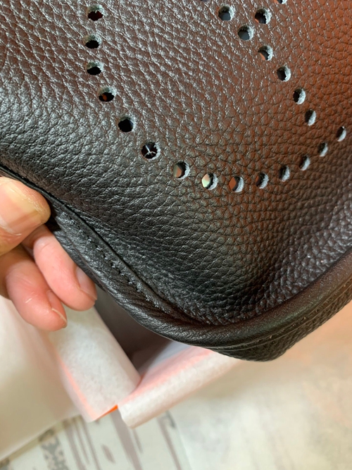 エルメス バッグ 激安素材ディテール